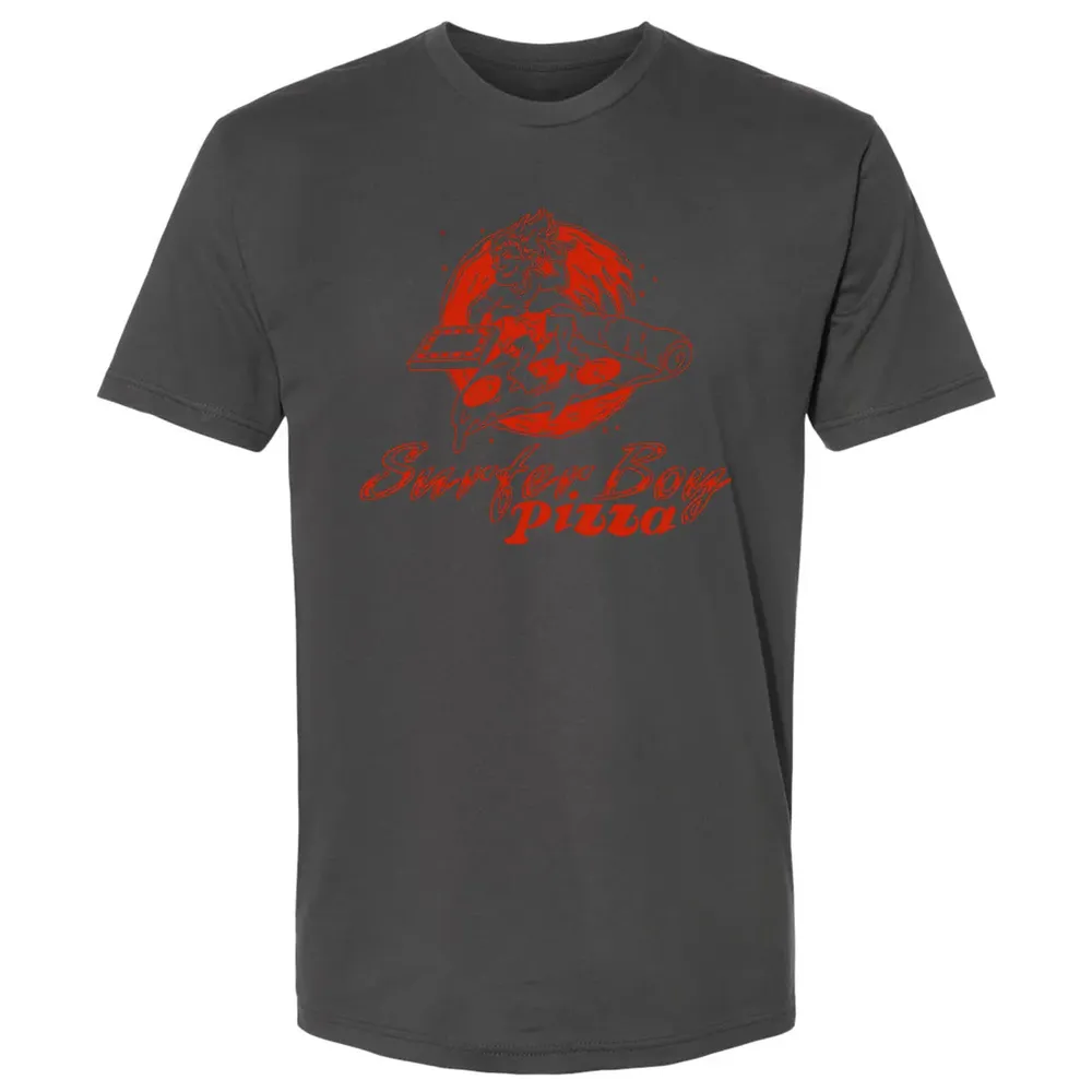 Surfer Boy Pizza Premium Unisex T-shirt - 8
