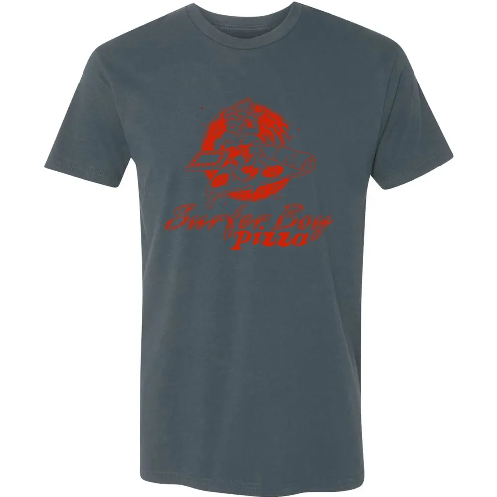 Surfer Boy Pizza Premium Unisex T-shirt - 14