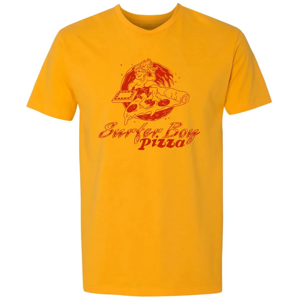 Surfer Boy Pizza Premium Unisex T-shirt - 11