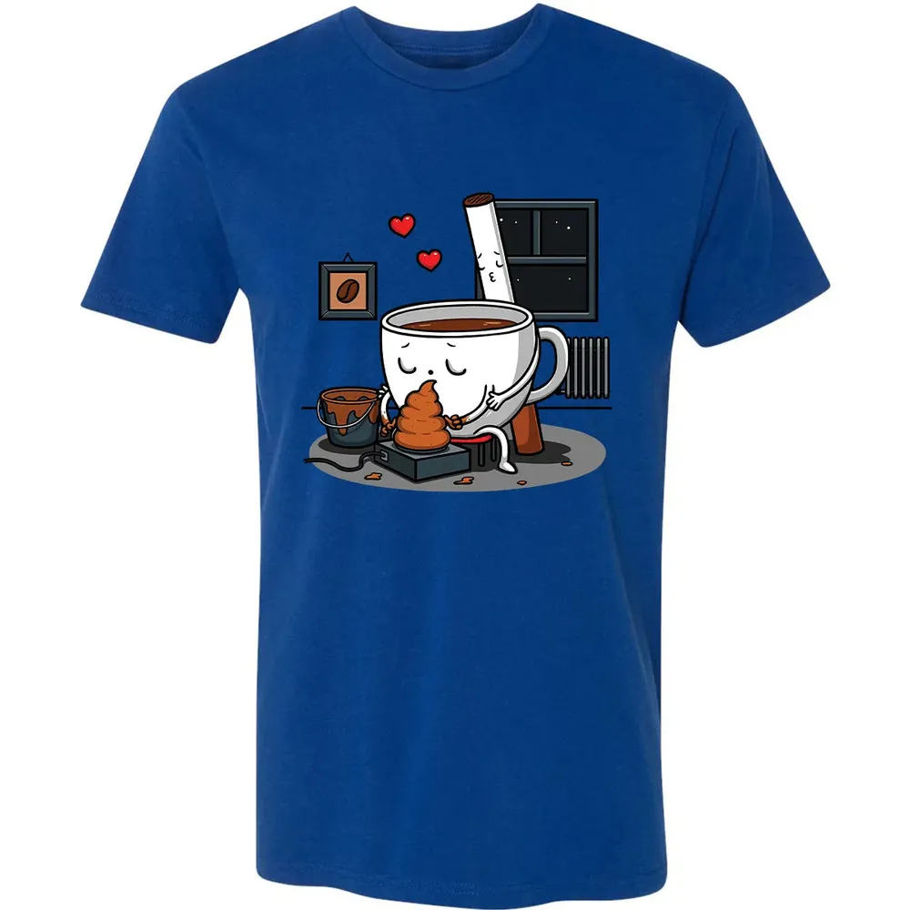 Coffee and Cigarette Premium Unisex T-shirt - 10