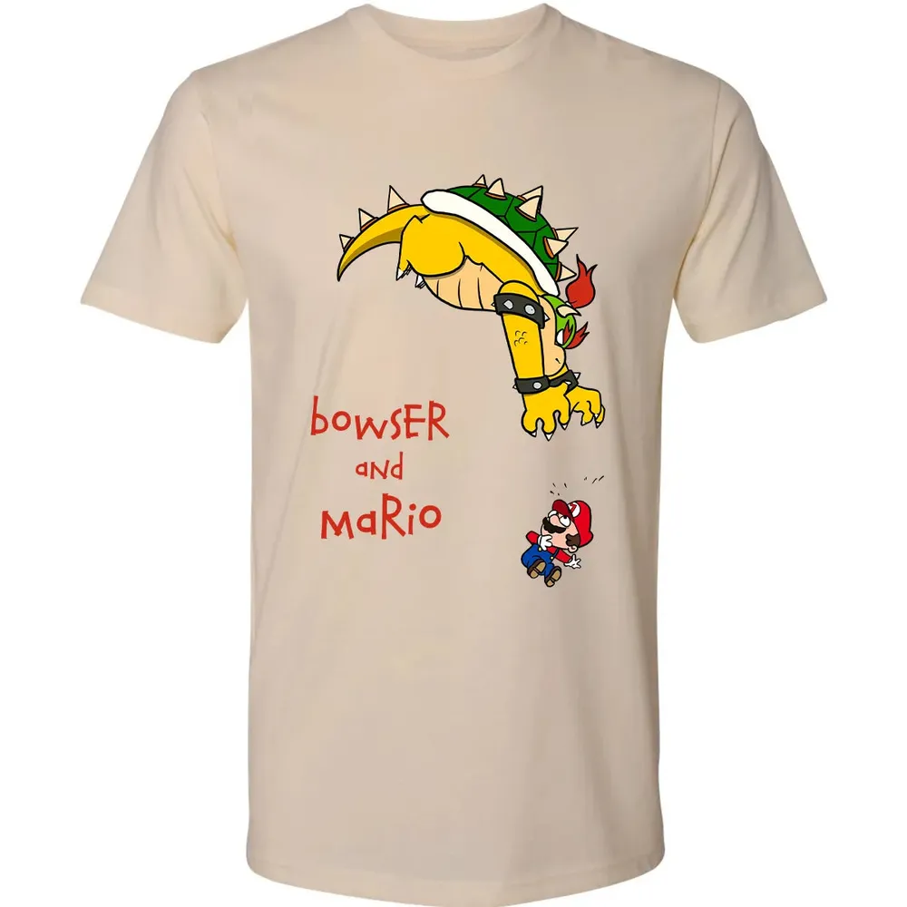 Bowser And Mario Premium Unisex T-shirt - 2