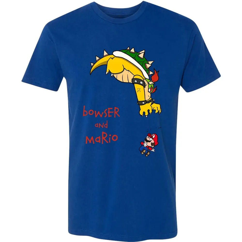 Bowser And Mario Premium Unisex T-shirt - 10