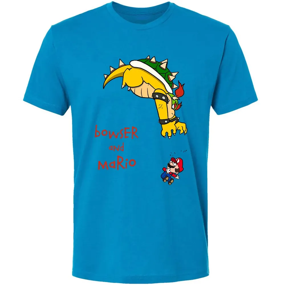 Bowser And Mario Premium Unisex T-shirt - 4