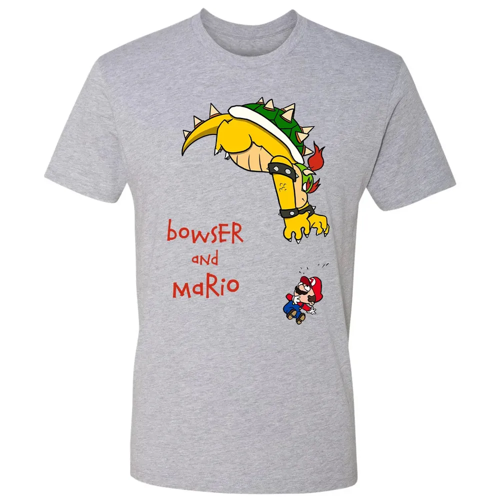 Bowser And Mario Premium Unisex T-shirt - 9
