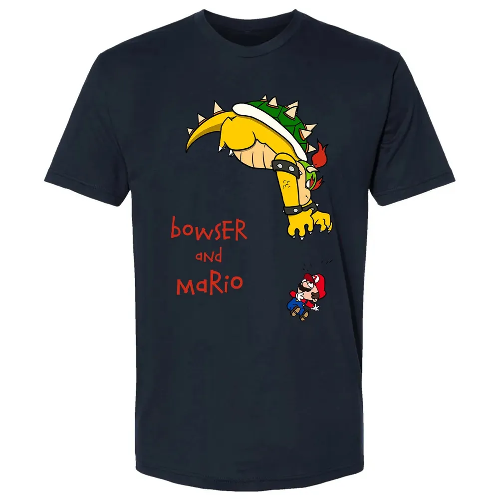 Bowser And Mario Premium Unisex T-shirt - 13