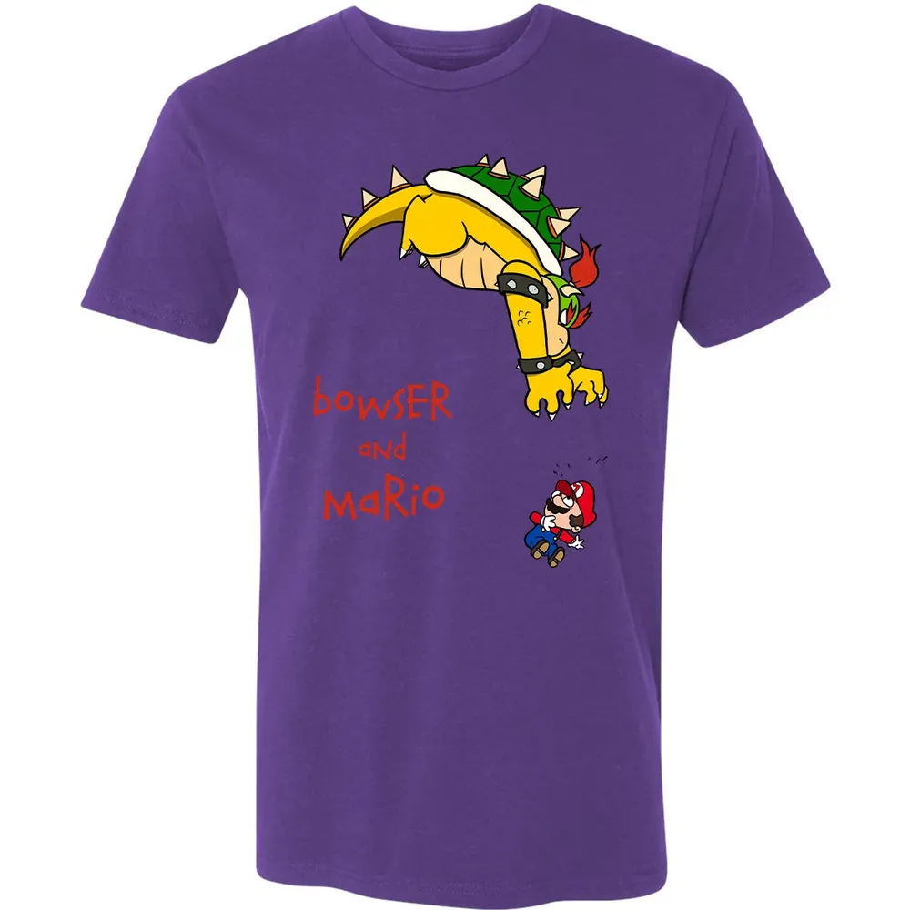 Bowser And Mario Premium Unisex T-shirt - 7