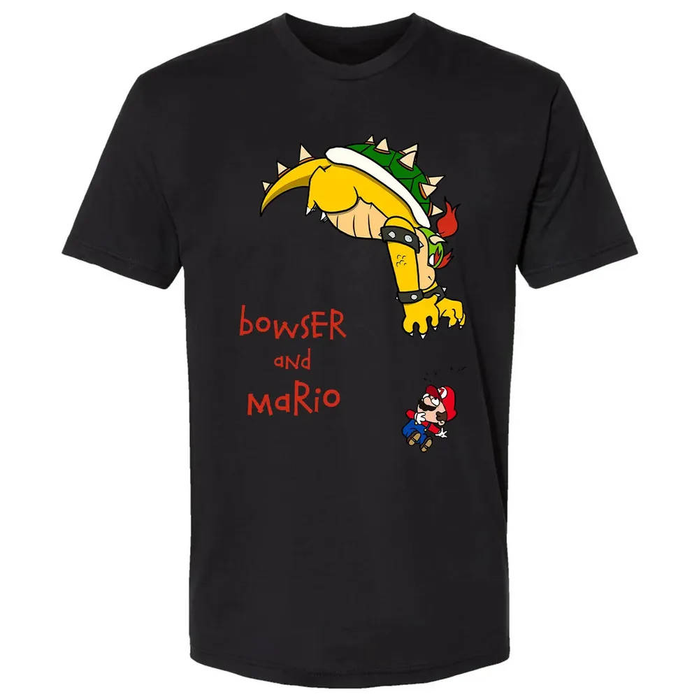 Bowser And Mario Premium Unisex T-shirt - 15
