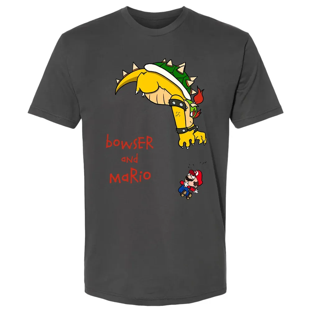 Bowser And Mario Premium Unisex T-shirt - 8