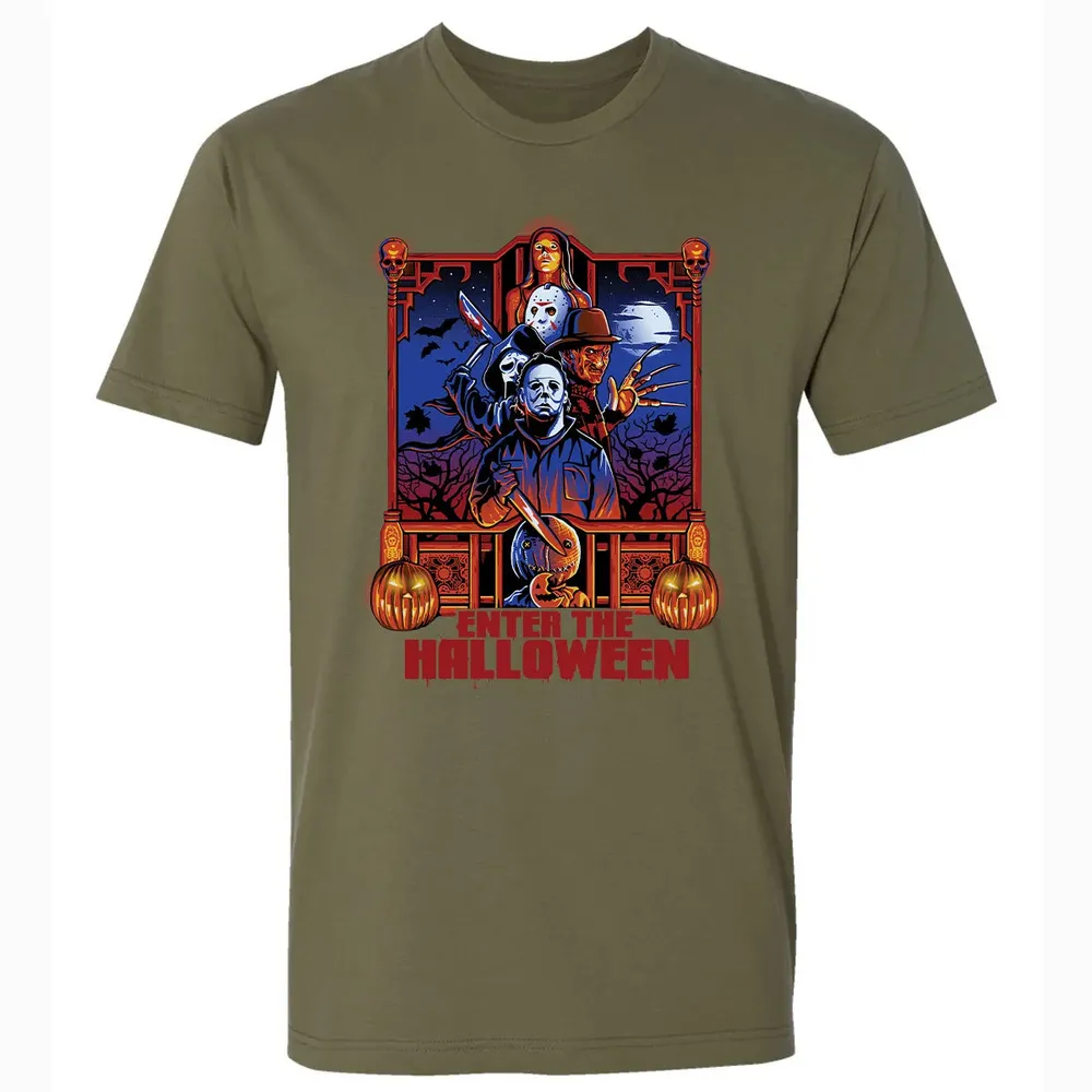 Enter The Halloween Premium Unisex T-shirt - 4