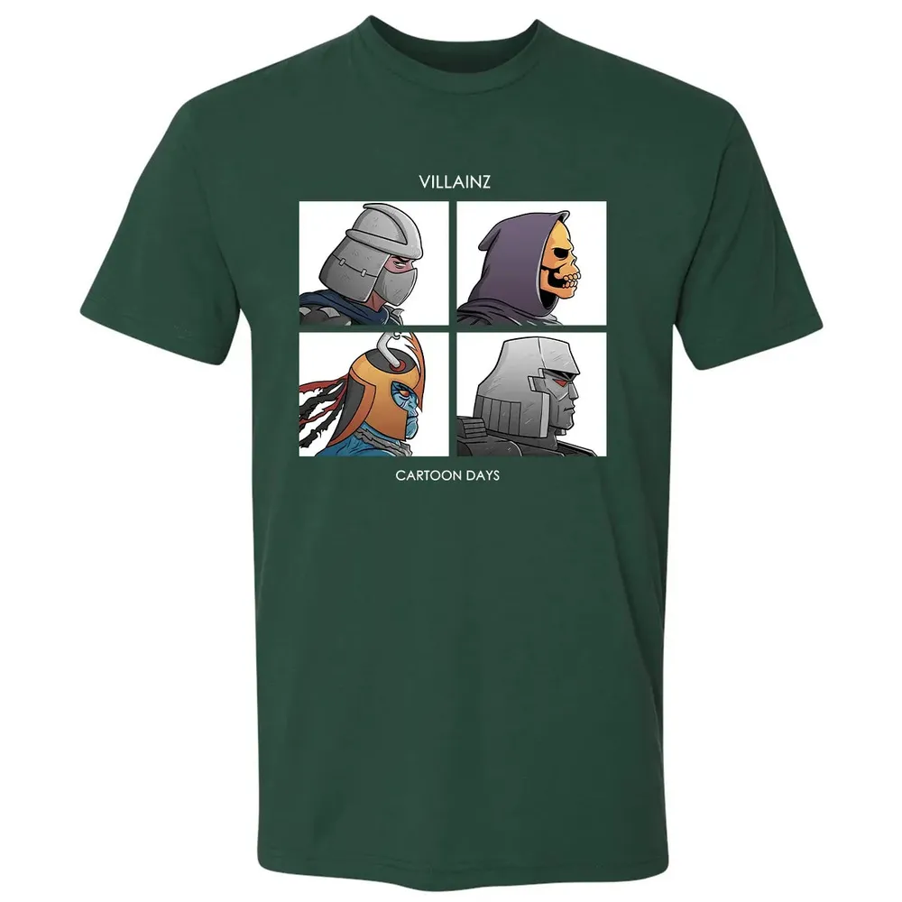 Villainz Cartoon Days Premium Unisex T-shirt - 12