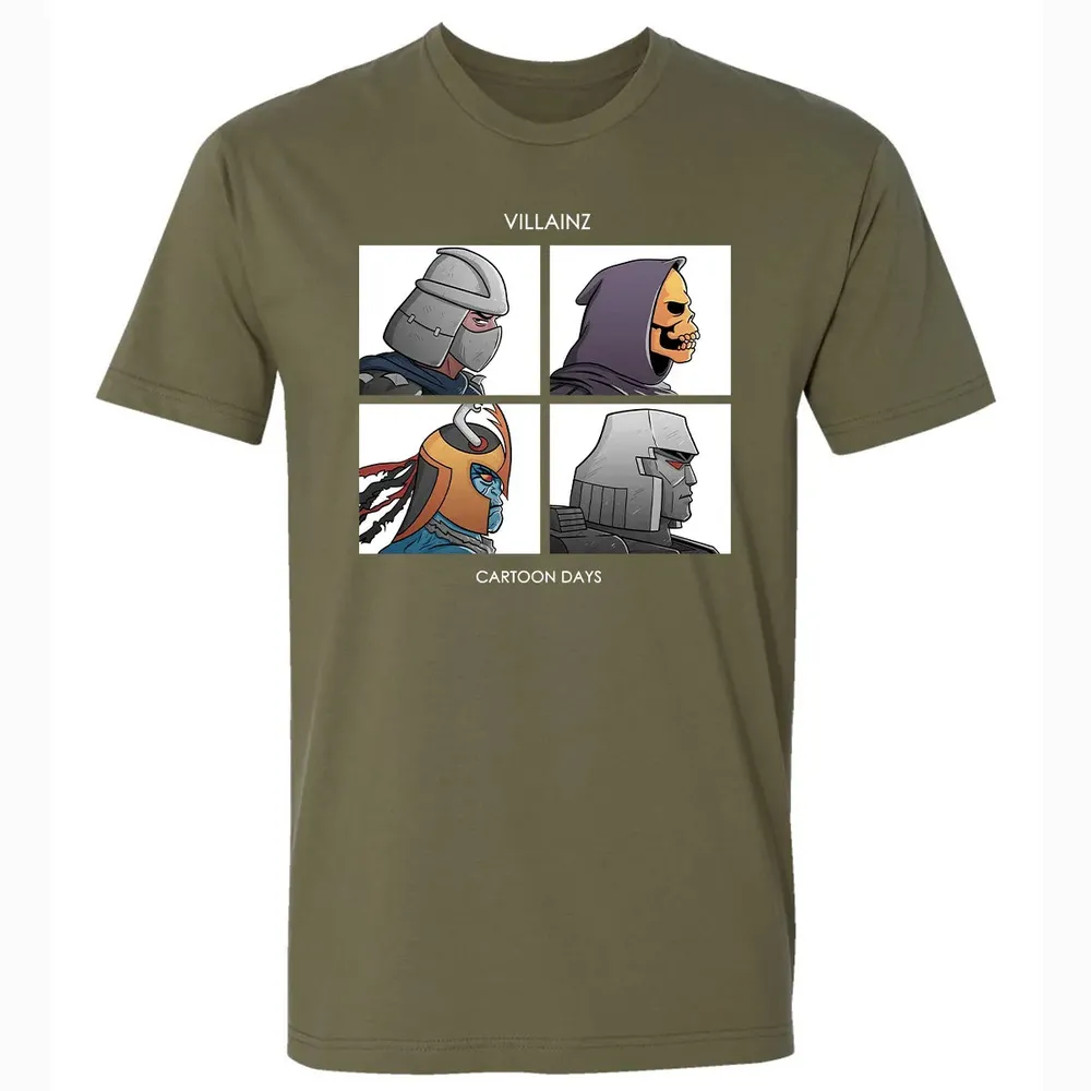 Villainz Cartoon Days Premium Unisex T-shirt - 5