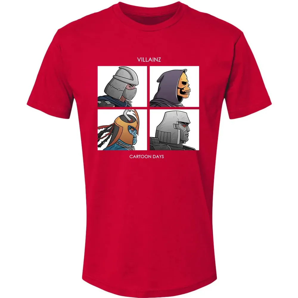 Villainz Cartoon Days Premium Unisex T-shirt - 6