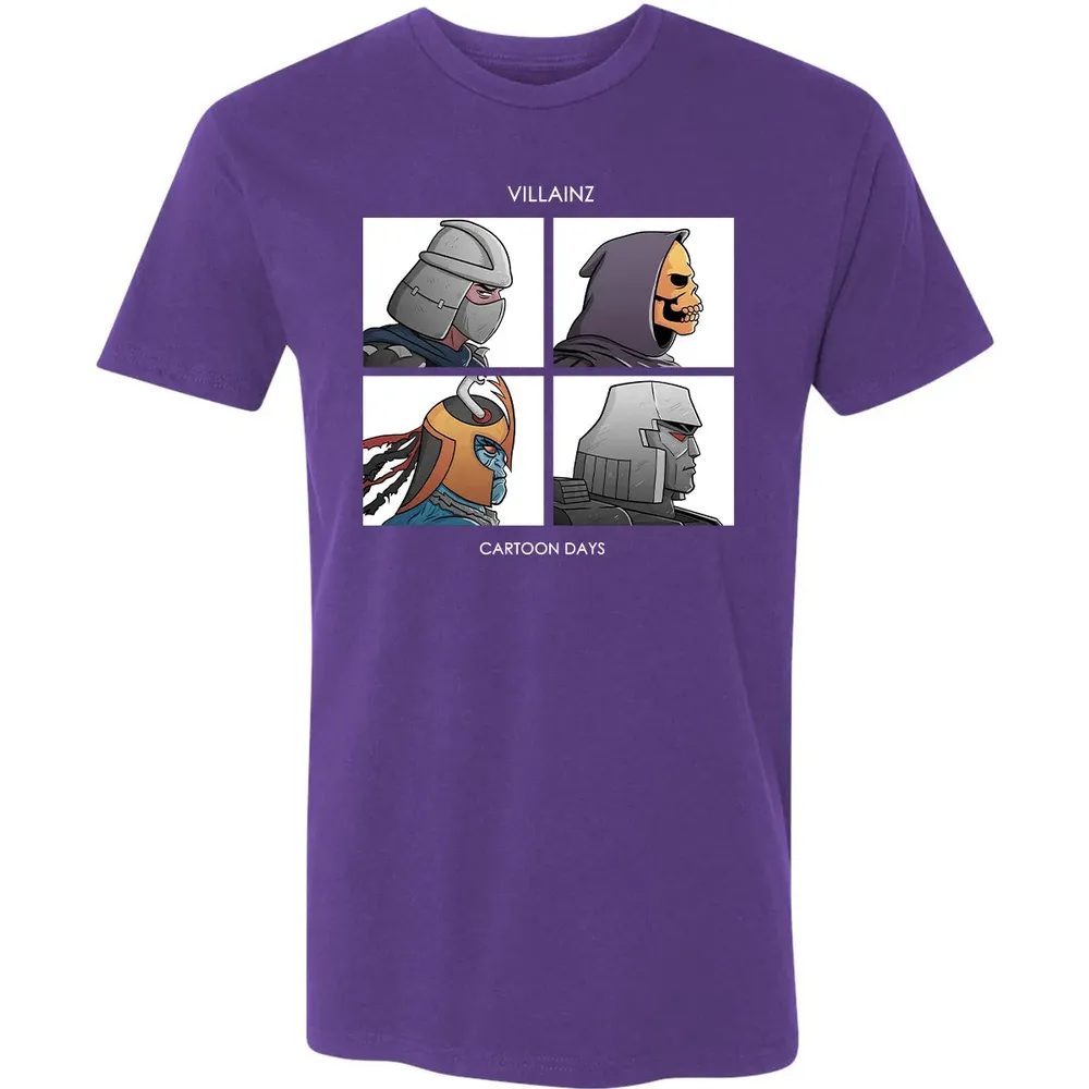 Villainz Cartoon Days Premium Unisex T-shirt - 7