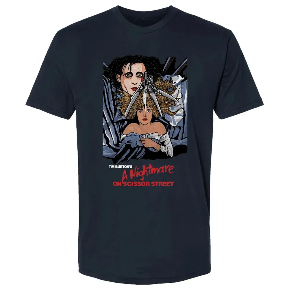 A Nightmare On Scissor Street Premium Unisex T-shirt - 2