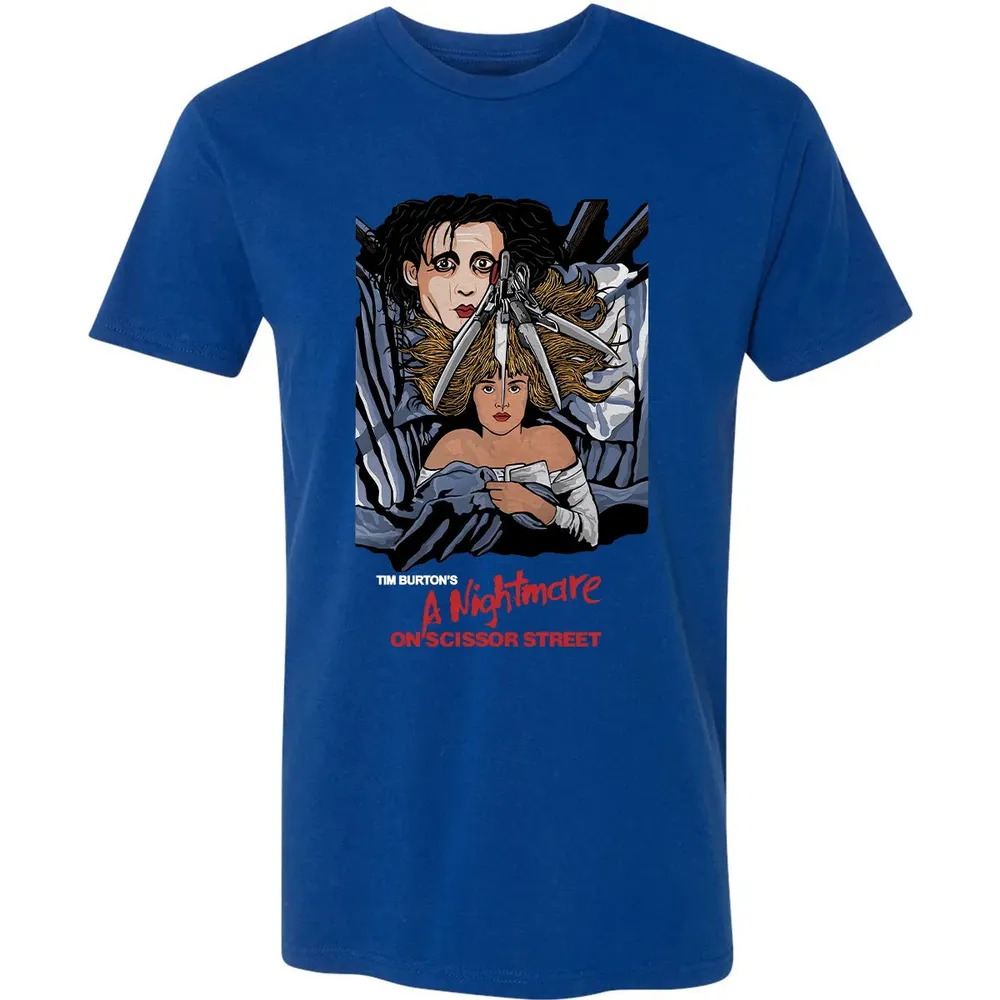 A Nightmare On Scissor Street Premium Unisex T-shirt - 10