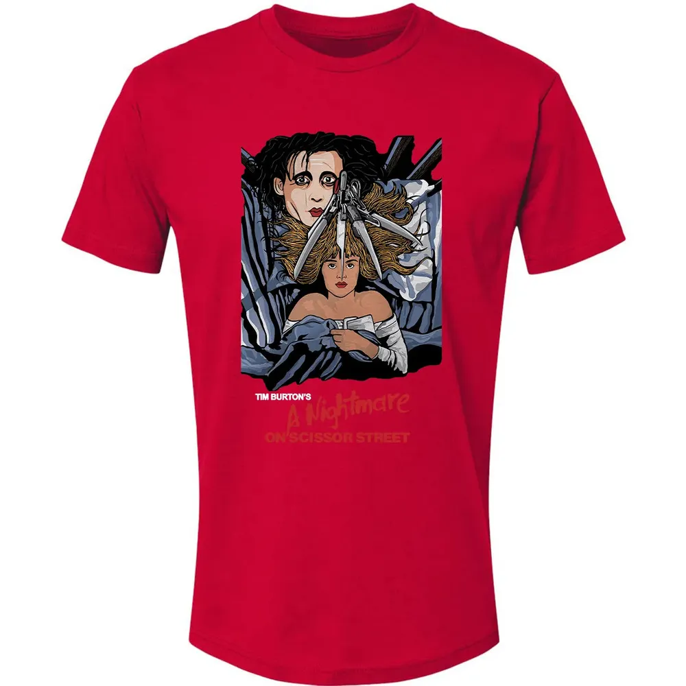 A Nightmare On Scissor Street Premium Unisex T-shirt - 6