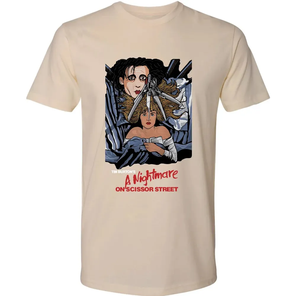A Nightmare On Scissor Street Premium Unisex T-shirt - 13