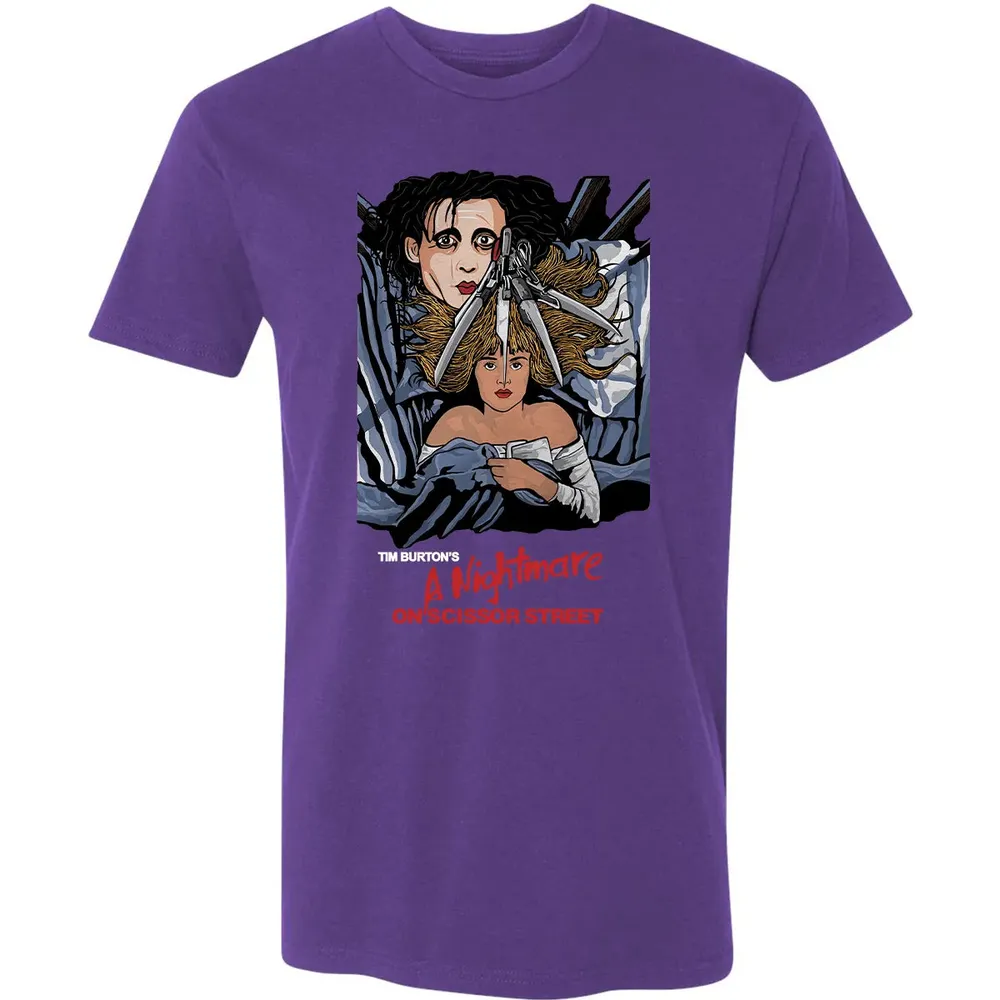 A Nightmare On Scissor Street Premium Unisex T-shirt - 7