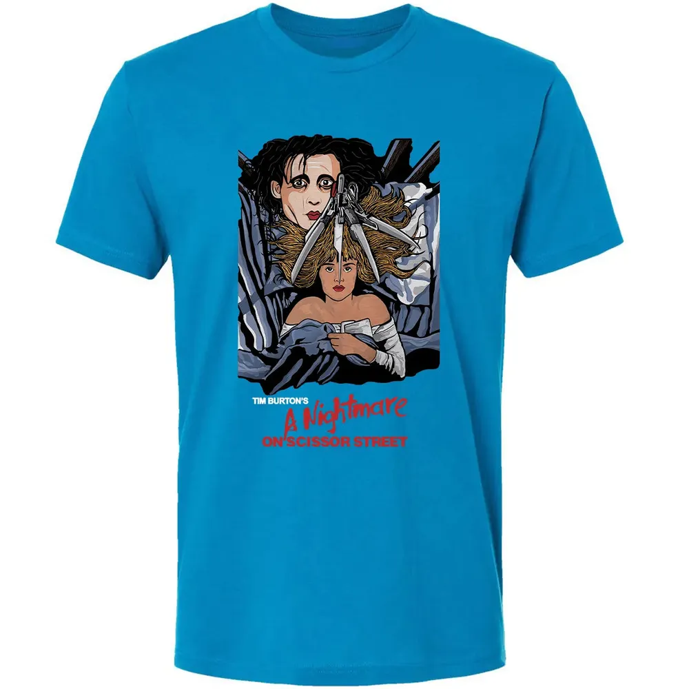 A Nightmare On Scissor Street Premium Unisex T-shirt - 15