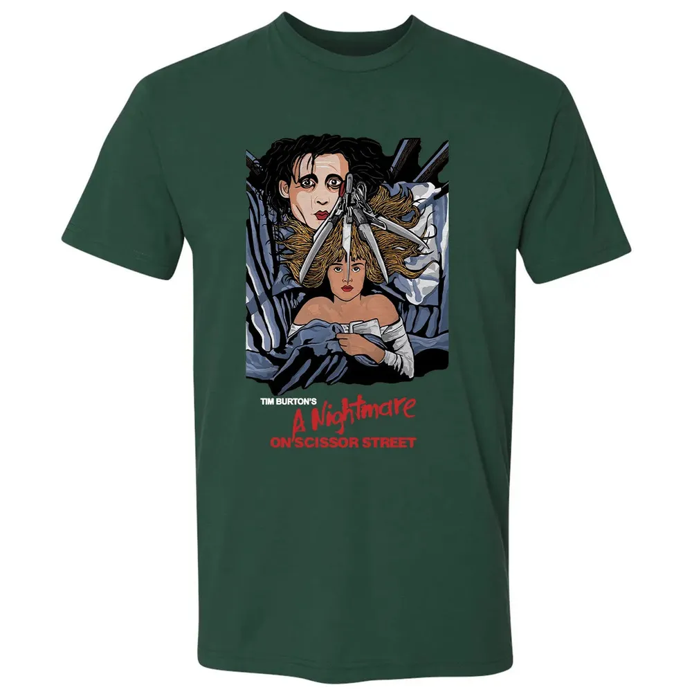 A Nightmare On Scissor Street Premium Unisex T-shirt - 12