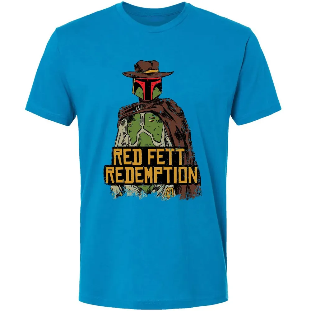 Red Fett Redemption Premium Unisex T-shirt - 4
