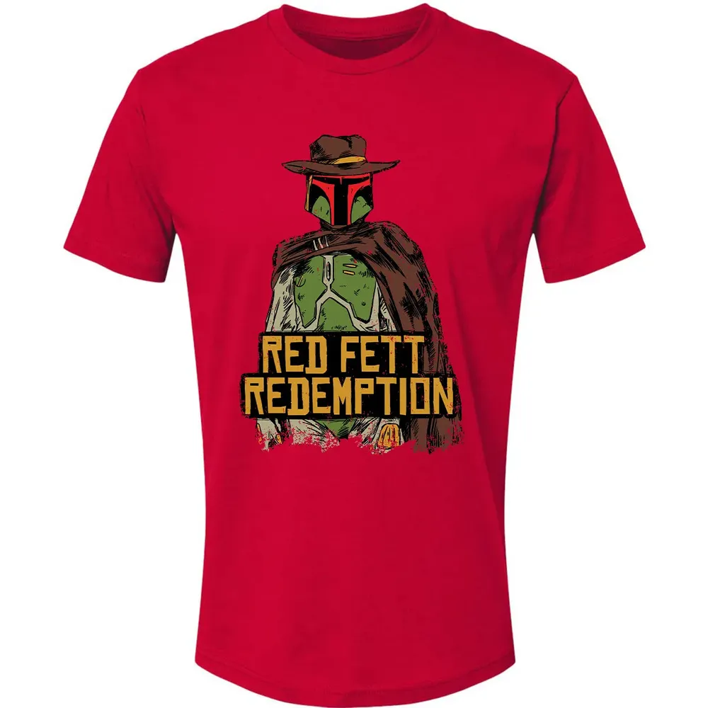 Red Fett Redemption Premium Unisex T-shirt - 6