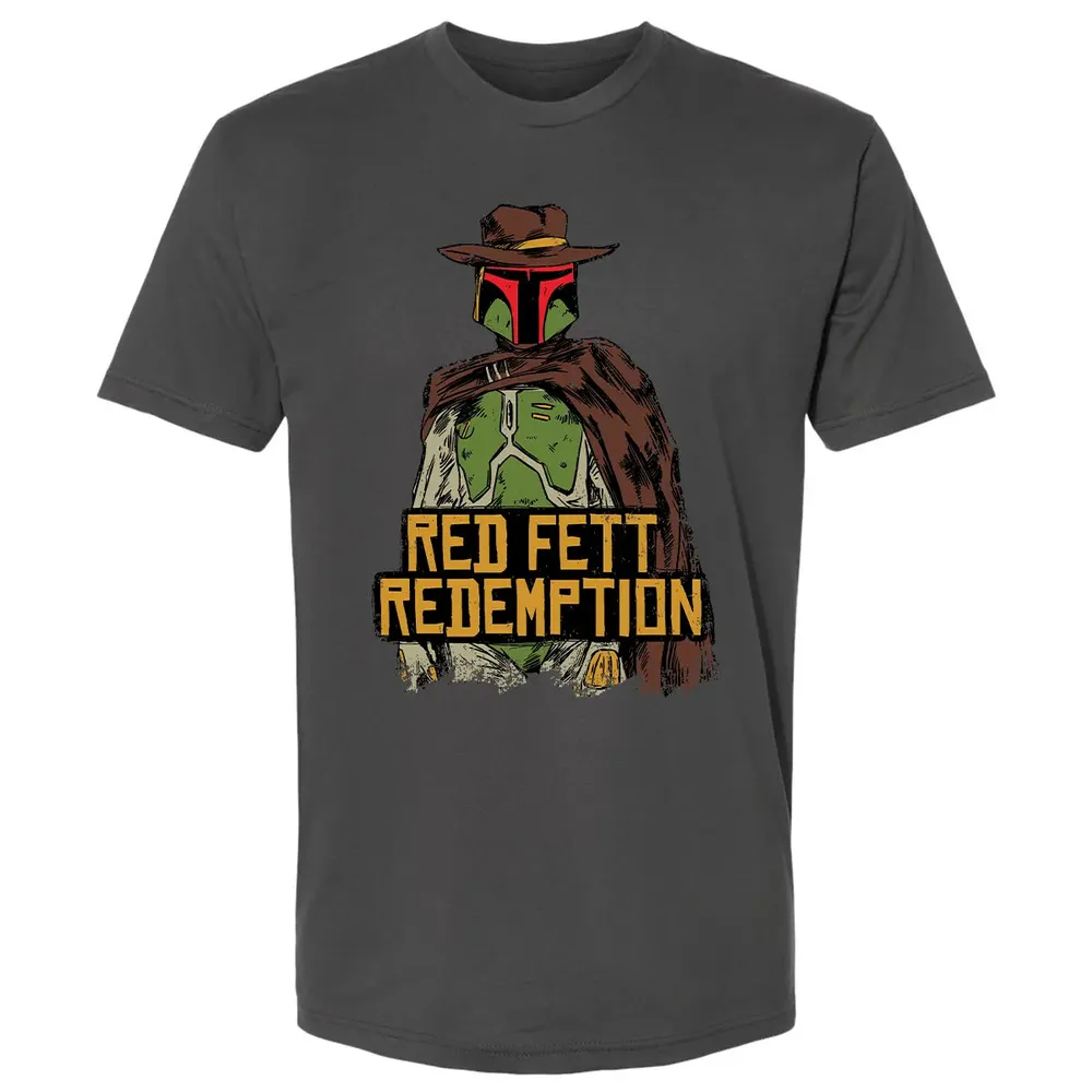 Red Fett Redemption Premium Unisex T-shirt - 8
