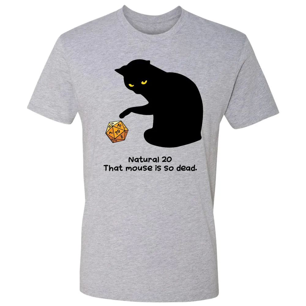 Cat Got Nat 20 Premium Unisex T-shirt - 9