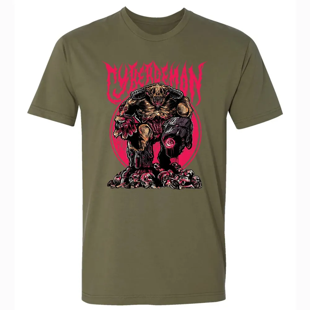 Cyberdemon Premium Unisex T-shirt - 5
