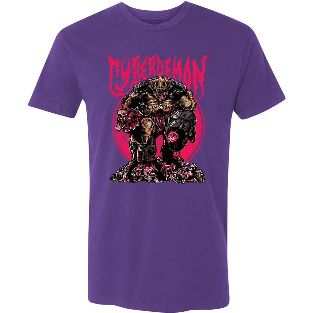 Cyberdemon Premium Unisex T-shirt - 7