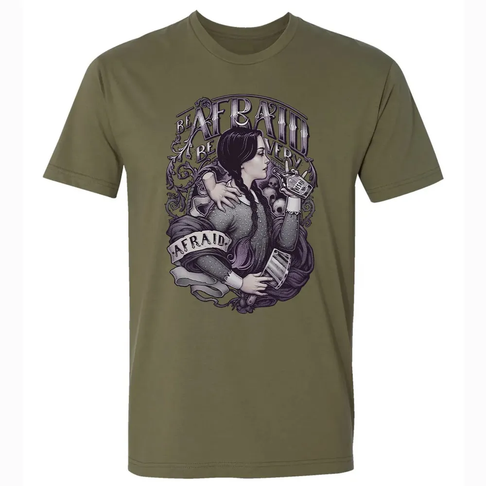 Be Afraid Premium Unisex T-shirt - 5