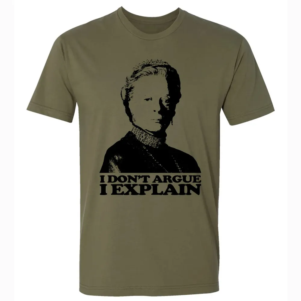 I Dont Argue I Explain Premium Unisex T-shirt - 5