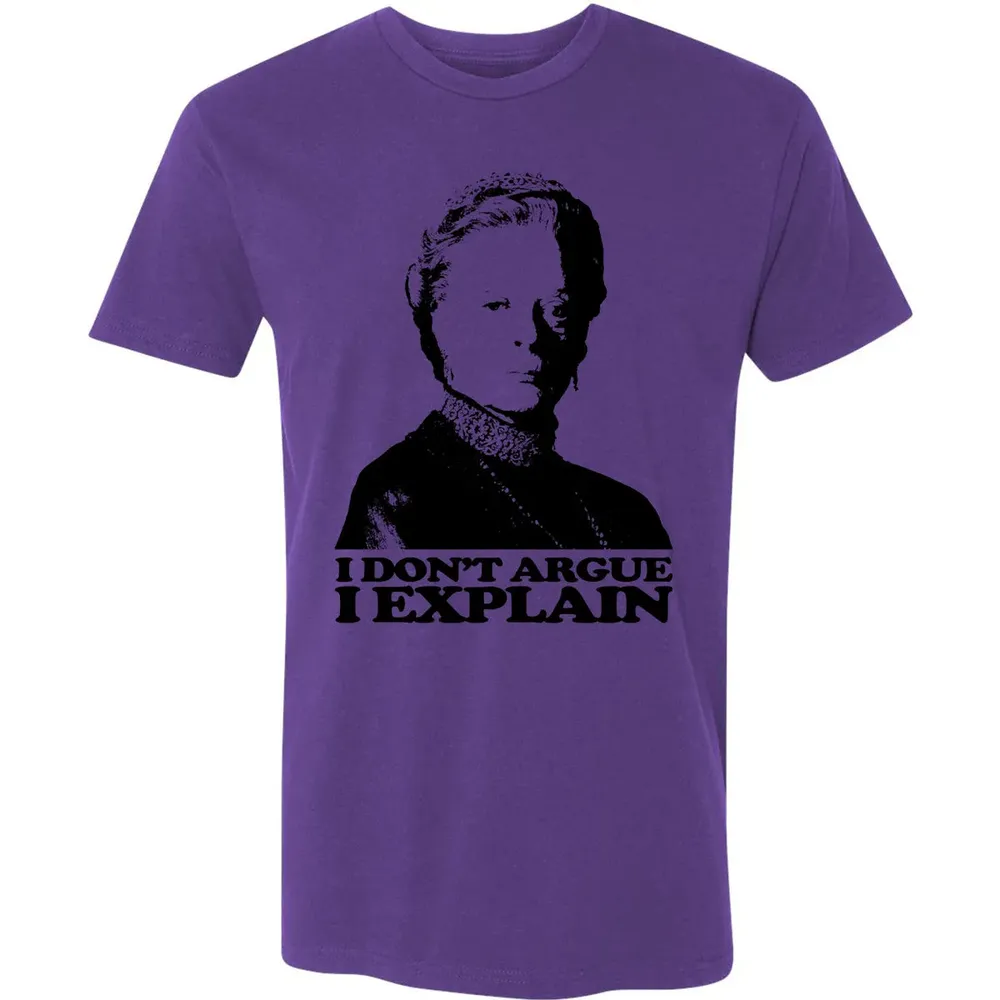 I Dont Argue I Explain Premium Unisex T-shirt - 7