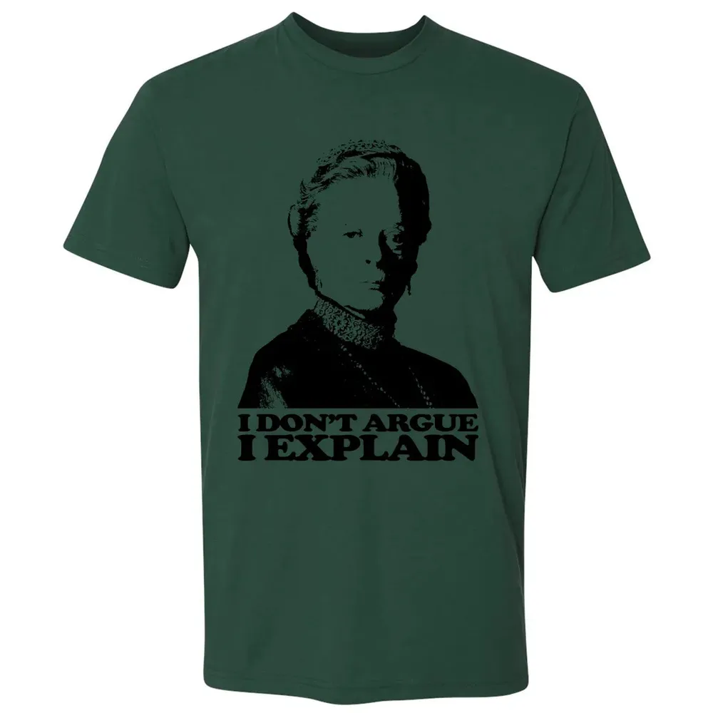 I Dont Argue I Explain Premium Unisex T-shirt - 12