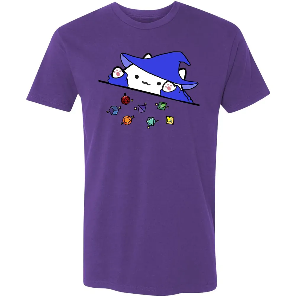 Cat Throws Dices Premium Unisex T-shirt - 7