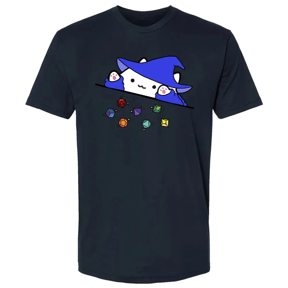 Cat Throws Dices Premium Unisex T-shirt - 13