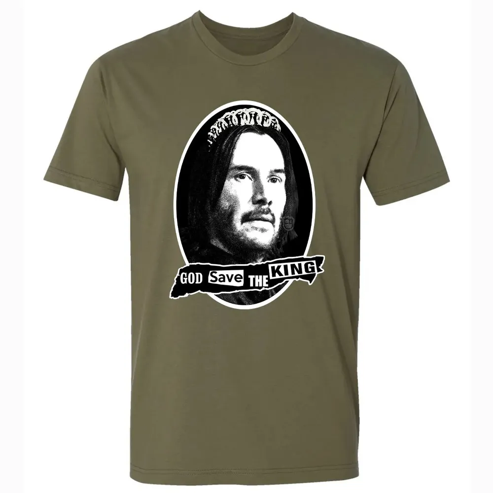 God Save The King Premium Unisex T-shirt - 5