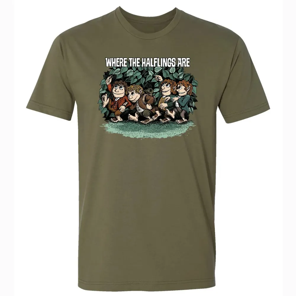 Where The Halflings Are Premium Unisex T-shirt - 5