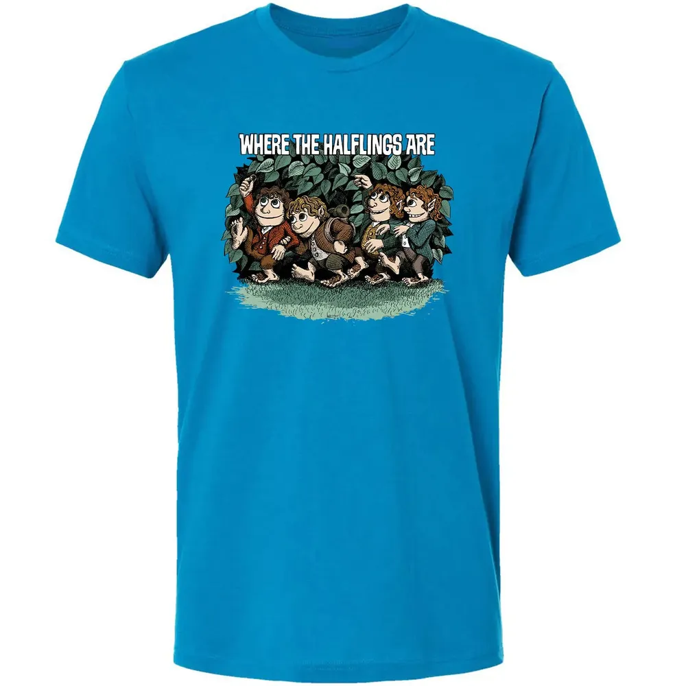 Where The Halflings Are Premium Unisex T-shirt - 4