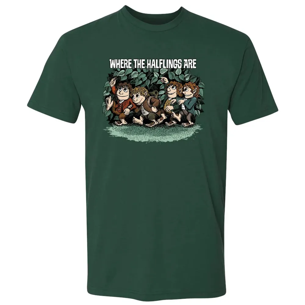 Where The Halflings Are Premium Unisex T-shirt - 12