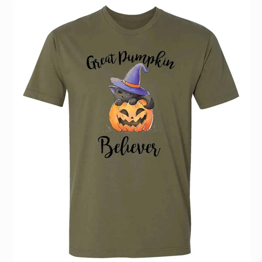 Great Pumpkin Believer Premium Unisex T-shirt - 5
