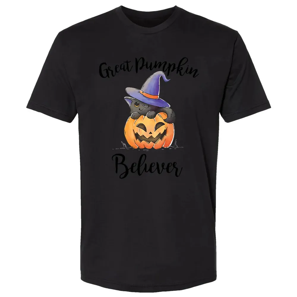 Great Pumpkin Believer Premium Unisex T-shirt - 15