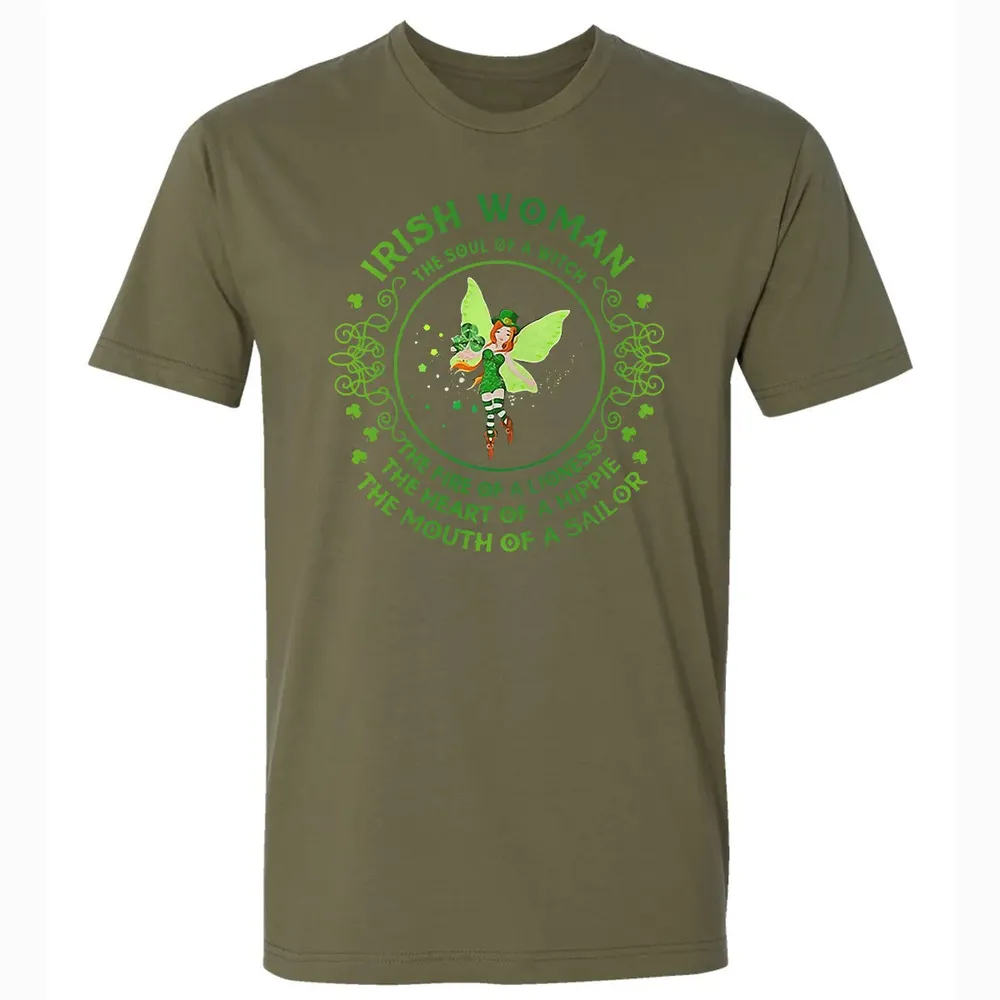 Irish Woman Premium Unisex T-shirt - 5