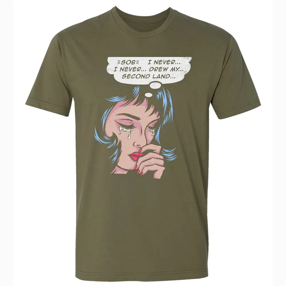 Never Drew Second Land Premium Unisex T-shirt - 5