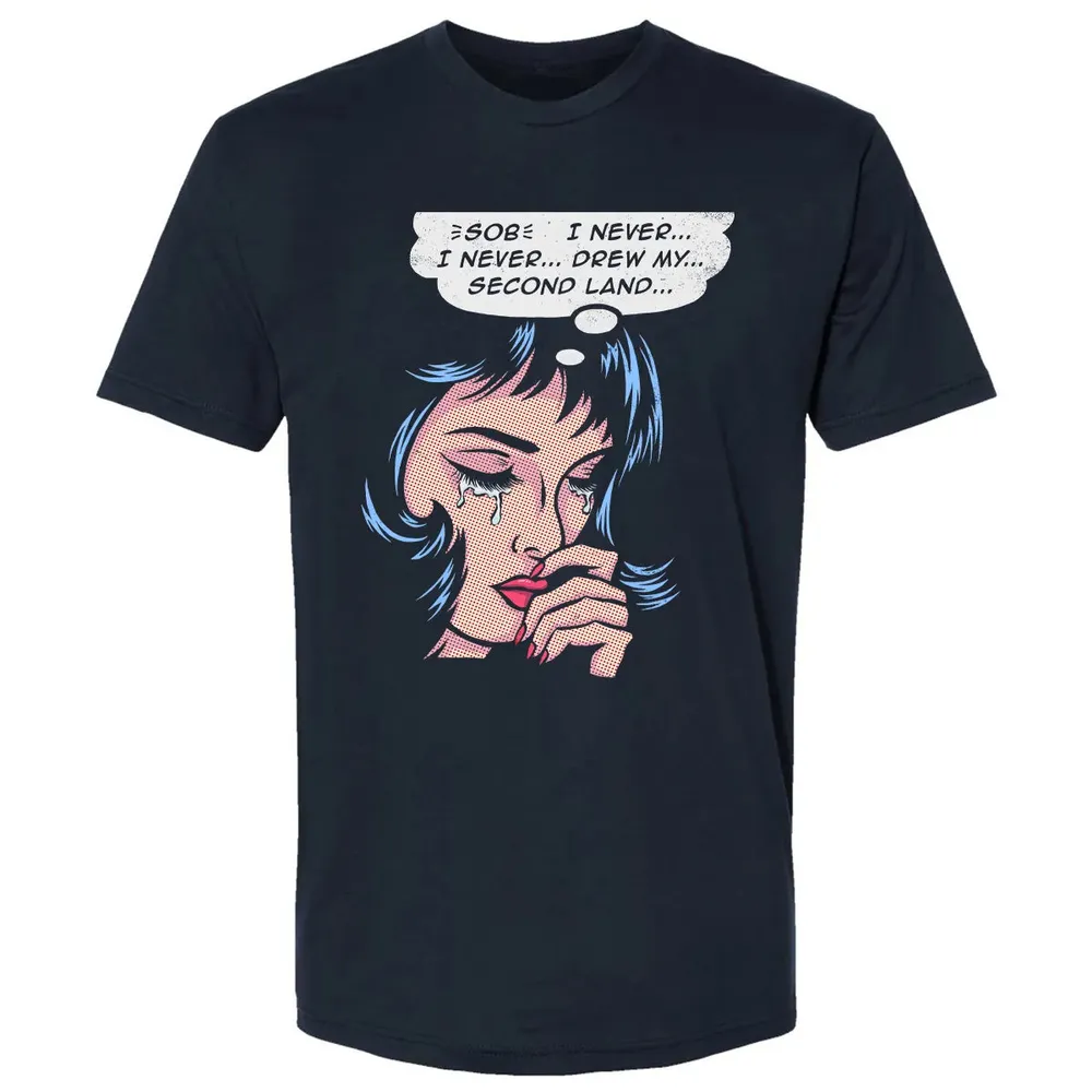 Never Drew Second Land Premium Unisex T-shirt - 2