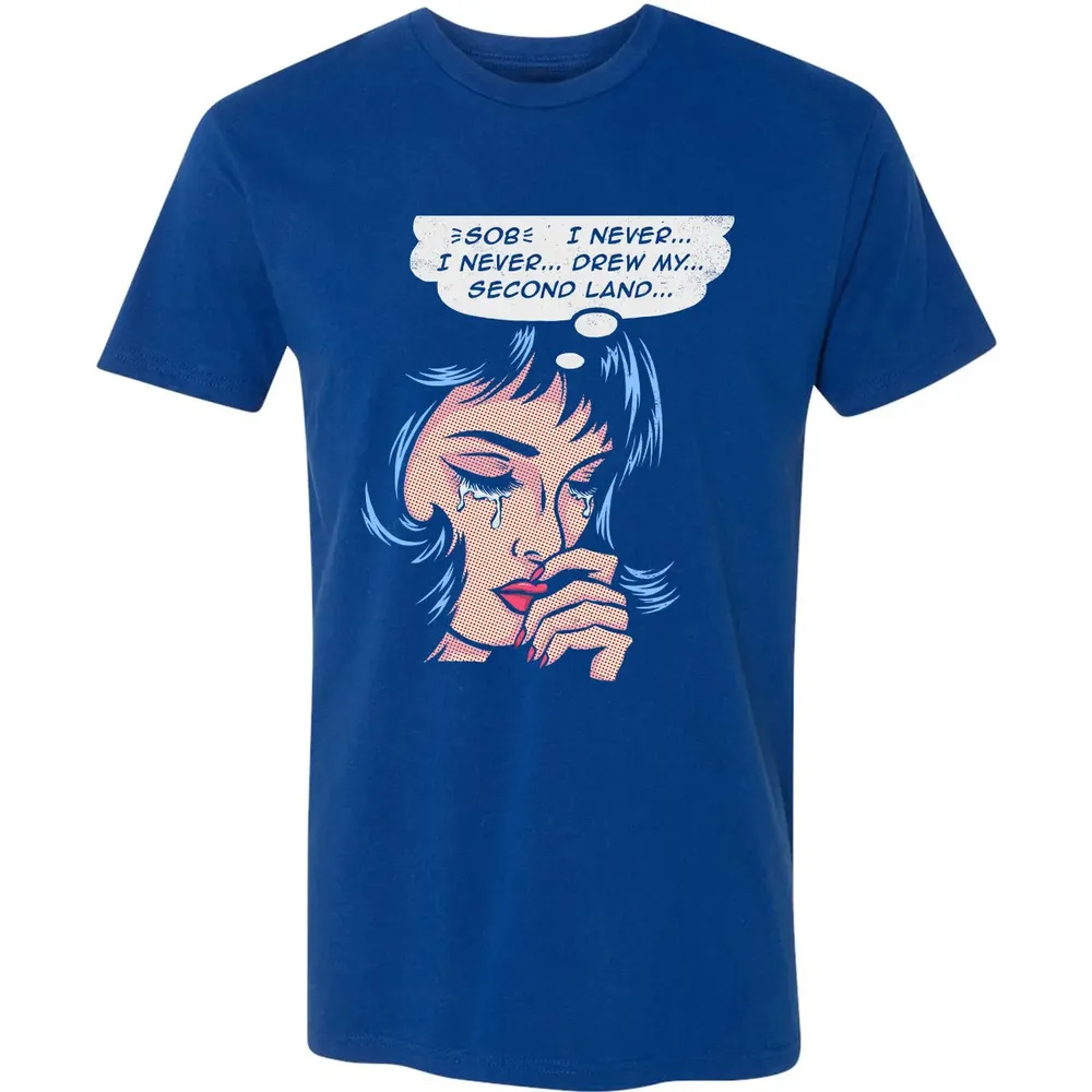 Never Drew Second Land Premium Unisex T-shirt - 10