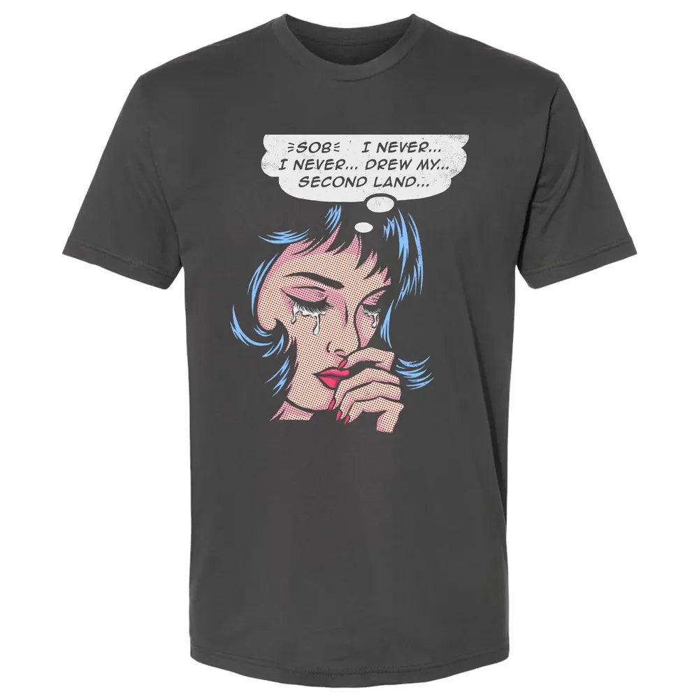 Never Drew Second Land Premium Unisex T-shirt - 8