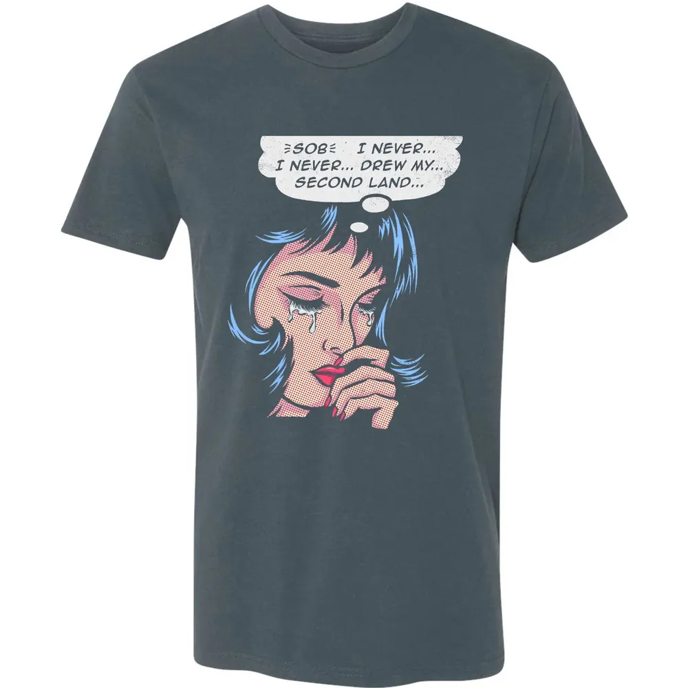 Never Drew Second Land Premium Unisex T-shirt - 14