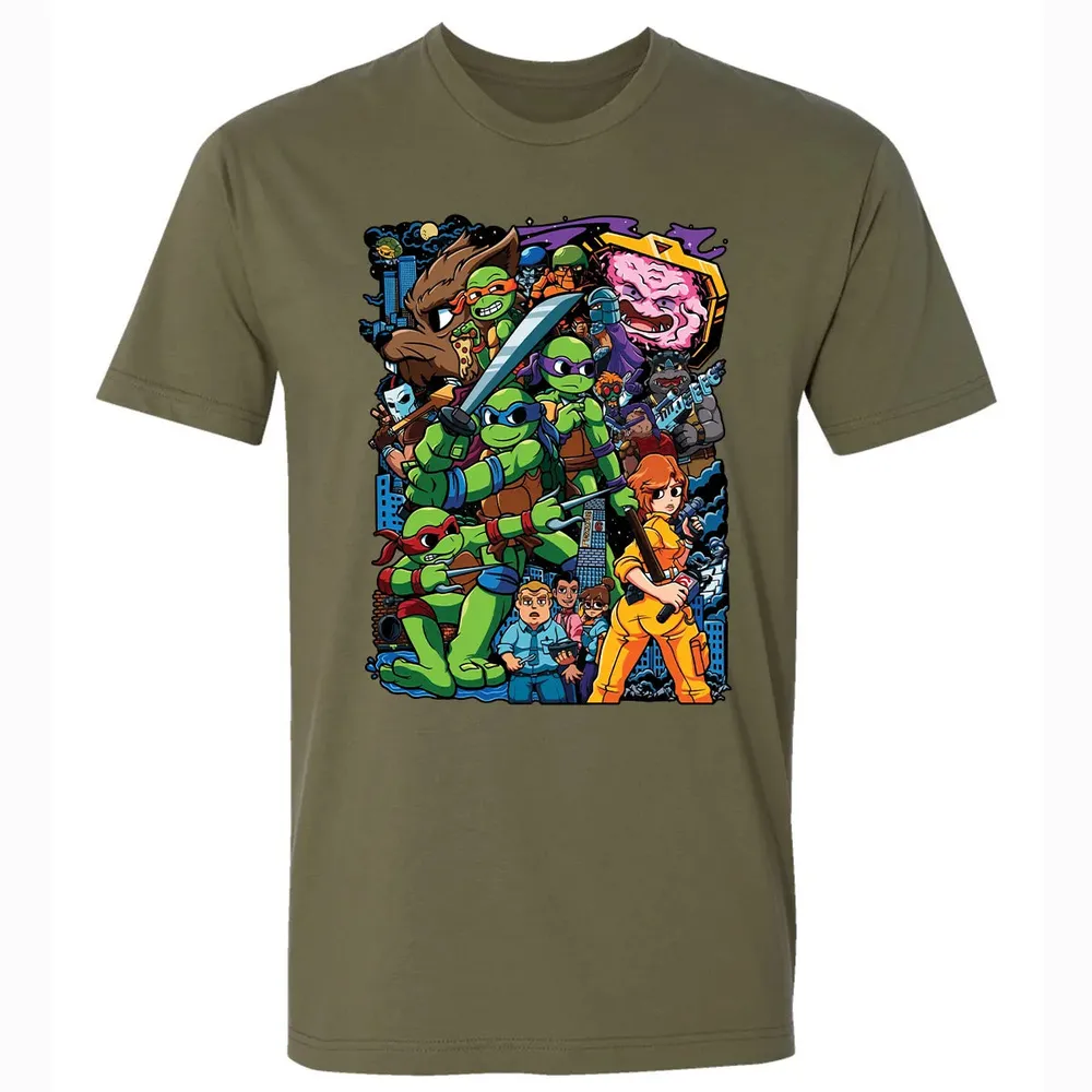Tmnt vs The world Premium Unisex T-shirt - 5