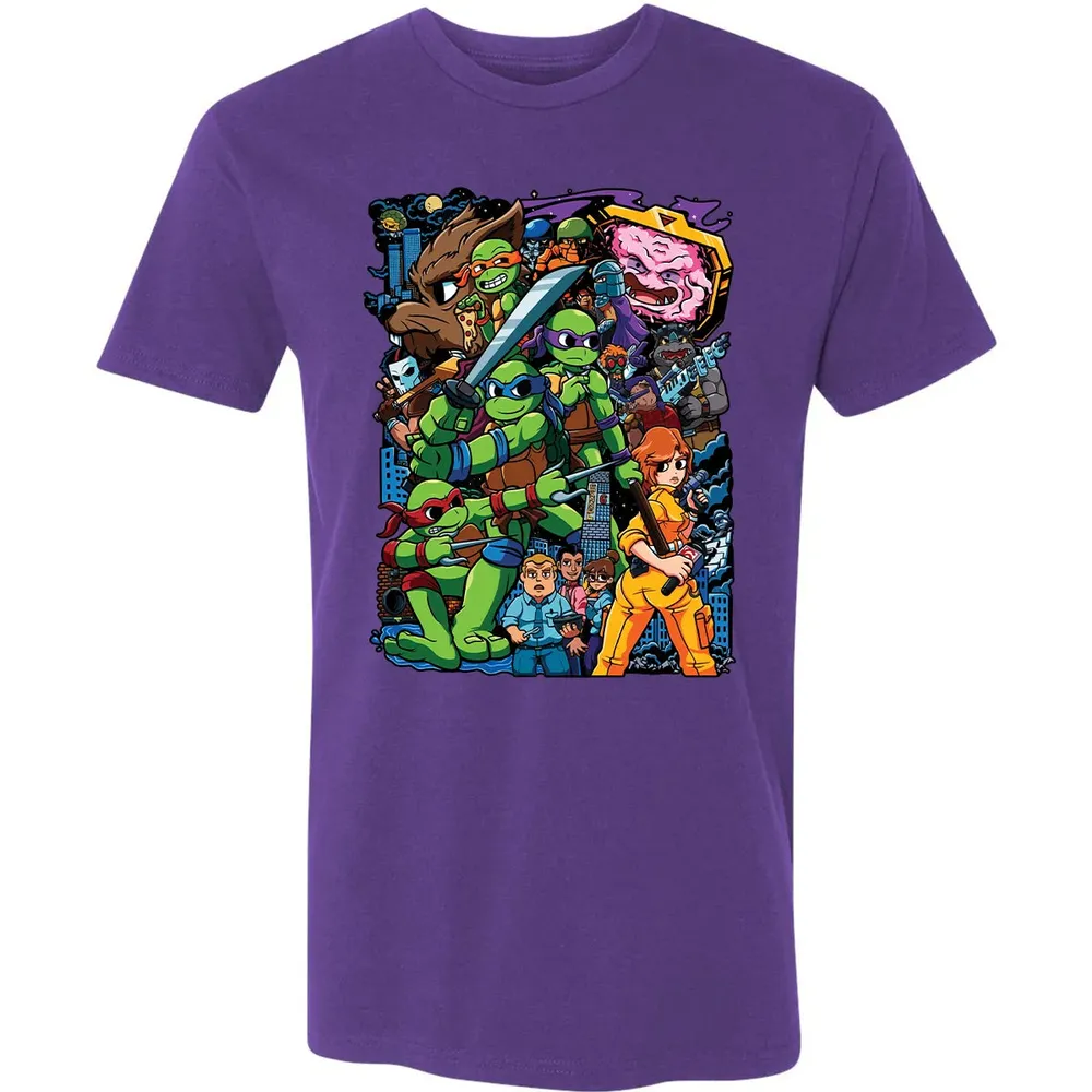 Tmnt vs The world Premium Unisex T-shirt - 7